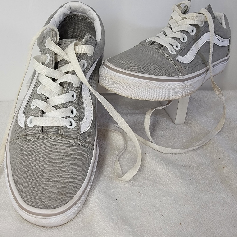 Vans Unisex Off The Wall 500714 Gray Vans SK8 Shoes Sneakers  6 Women - 4.5 Mens
